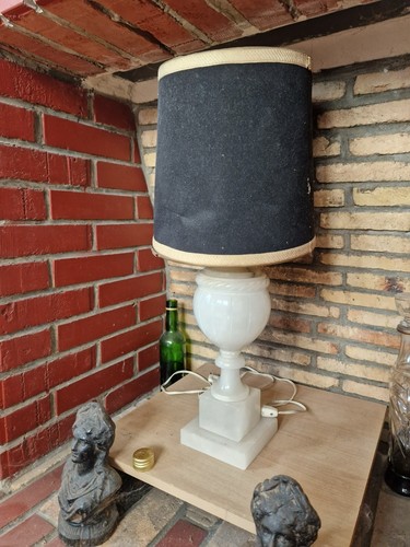 Lampe albatre très bon - très,