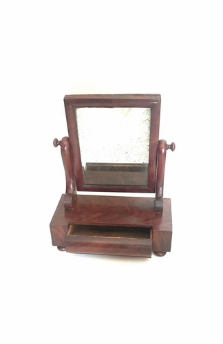 Miroir psyché de - , table