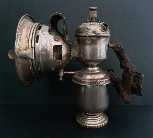 Ancienne lampe carbure - lampe,