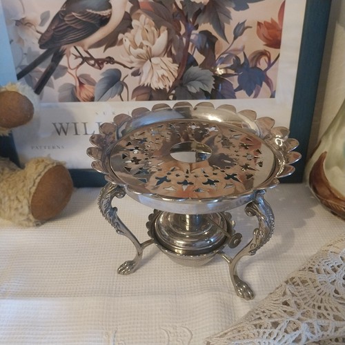 Ancien chauffe théière metal - théière,