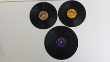 3 disques vinyles 78 tours 2
