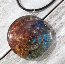 Collier Orgonite Rond