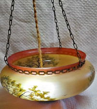 PLAFONNIER ART DECO EN VERRE