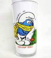 The Smurfs - Mustard Glass Mesh 1983 - Chilly Smurf