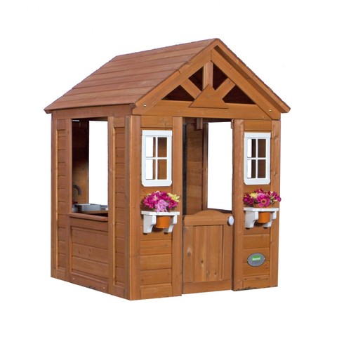 Cabane bois enfant maison - cabane,