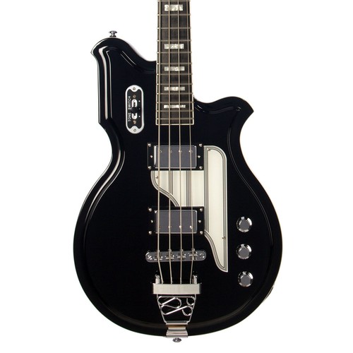 Airline guitars map - bass, short