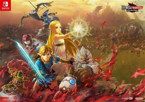 Poster hyrule warriors ère - poster,