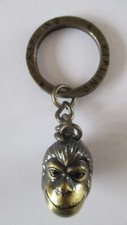 Vintage Metal Keychain, The Jungle Book, Rudyard KIPLING, Monkey Head