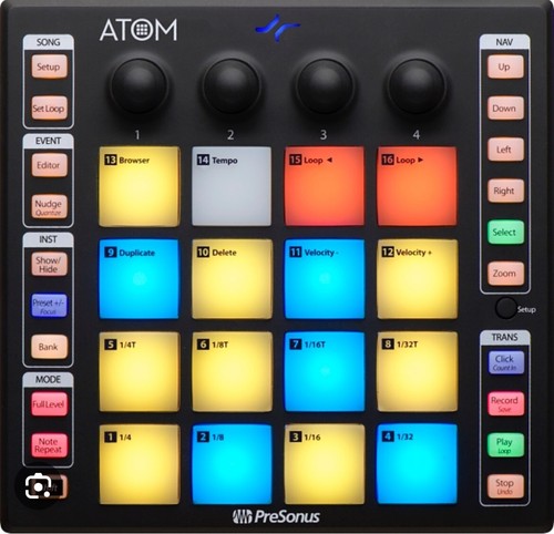Presonus atom contrôleur pad - presonus,