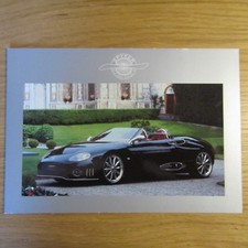 SPYKER C8 Double12 Double 12 R S Laviolette Range Brochure 2001 2002 2003
