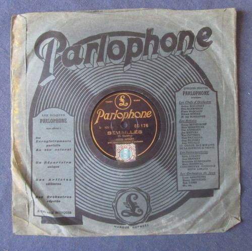 Ancien disque tours jules - disque, 78