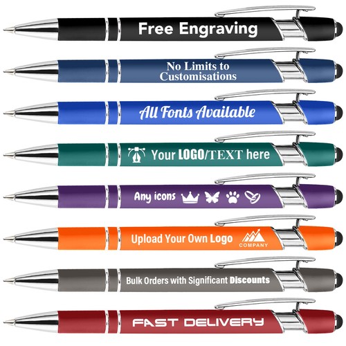 Lot stylos personnalisés - de,
