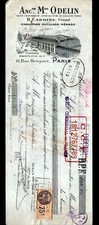 PARIS (XI°) CHAUFFAGE OUTILLAGE MENAGE "ODELIN Freres / R. CARMINE succ" en 1930