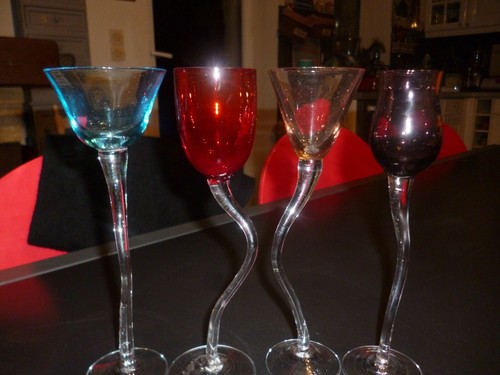 Verres liqueurs uniques - verres, à