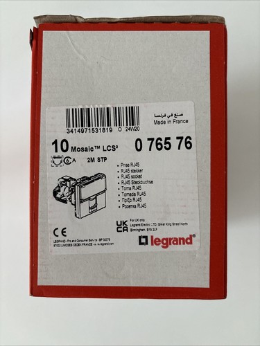 Legrand 076576 rj45 - rj45, blindage