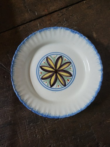 Ancienne assiette faïence - ancienne,