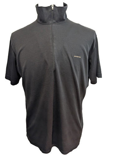 Polo patagonia capilene - capilene, noir
