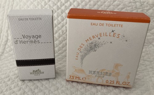 Deux miniatures parfum - deux, de
