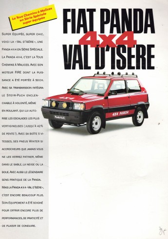Brochure fiat panda - ▄▀▄,