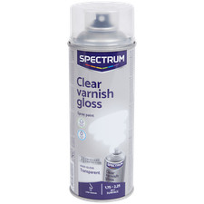 Vernis Aérosol Transparent - Brillant - Spectrum