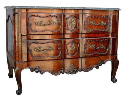 Commode arbalète galbée