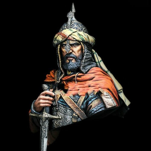 Figurine buste en - buste, résine