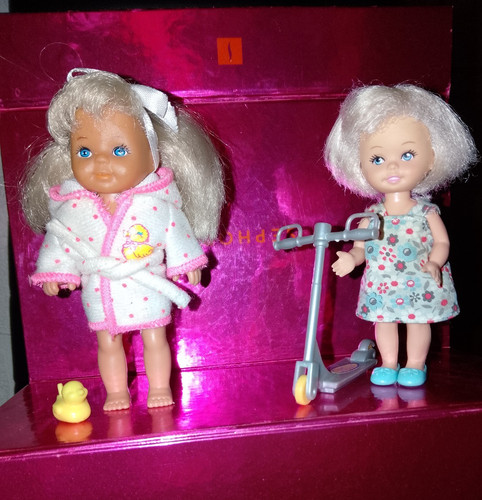 Lot mini poupées shelly - lot,