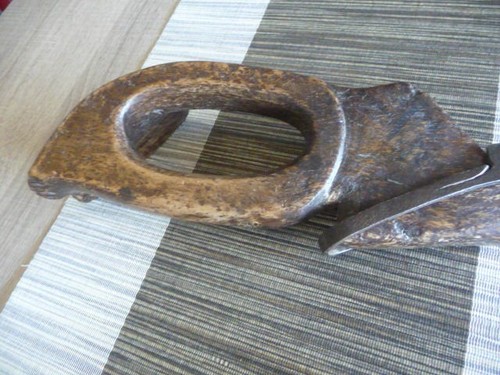Herminette etrier ancienne - herminette,