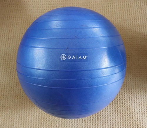 Gaiam blue balance ball chair - blue,