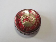 CAPSULE ANCIENNE VERSO JOINT BIERE BRASSERIE NAIN ALSACE SAINT QUENTIN