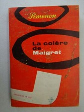 SIMENON (Albert). La Colère