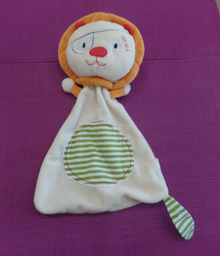 B7g doudou plat lion - /,