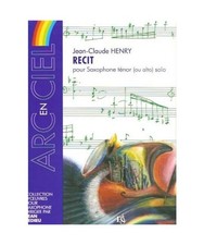 Récit - sax ténor ou alto