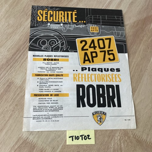 Robri 1964 plaque