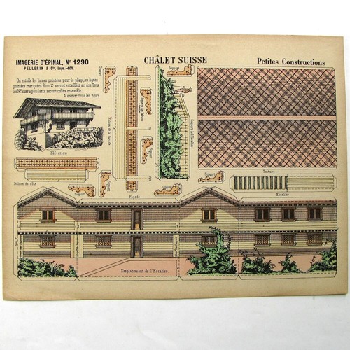 Découpage imagerie epinal - découpage, d’epinal