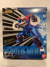 Figurine peinte Super Robot Chogokin GEAR Fighter Dendoh Bandai Japan Import