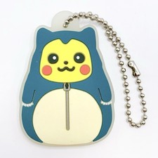 Pokemon Pikachu Mascotte Rubber Charm Snorlax Costume Collection Nintendo Japan