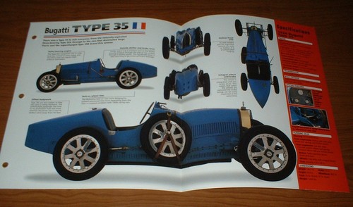 1924 bugatti type - 35, original