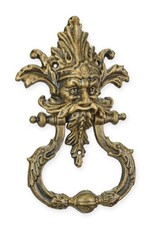 Un heurtoir de porte en fonte - couleur bronze réplique design rétro décoration