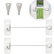 Lot de 2 verrous de sécurité