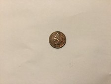 1888 Indian Cent obverse lamination 