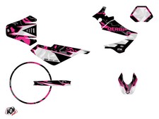 PACK Kit Deco + Housse de Selle 50cc BARBARIAN Derbi Xrace 50 Rose