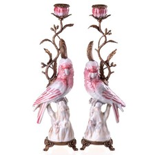 Porcelaine avec chandelier en
