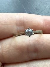 Ancienne Bague En Argent Massif 925 Jonc Alliance Anneaux Créateur zirconium 