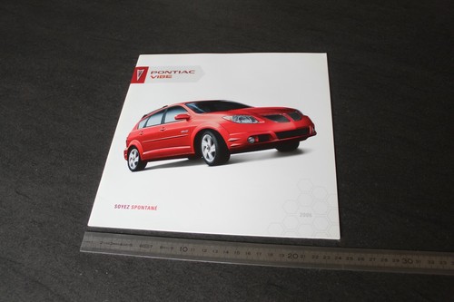 Brochure pontiac vibe - (mn5/e),