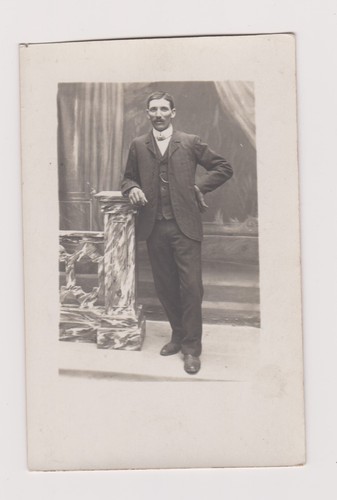 Photo carte portrait homme