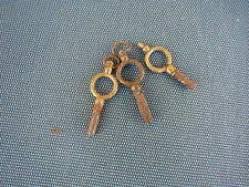 Lot of 3 key keys key for antique watchmaking pocket watches
