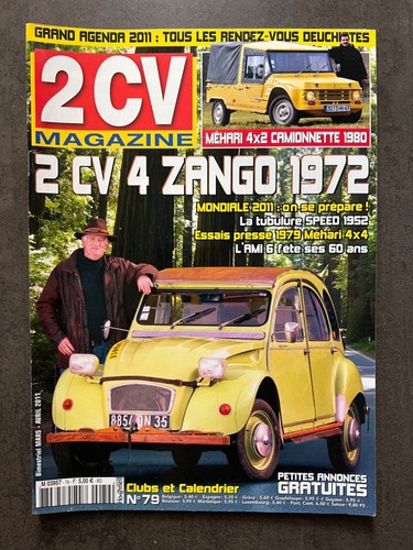 2cv magazine citroen - 2cv,