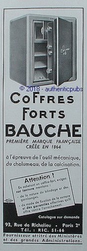 Publicite bauche coffres - bauche,
