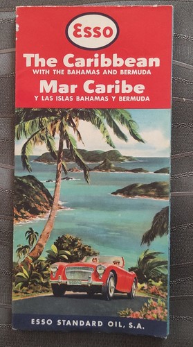 Ancienne carte routière - routière, us